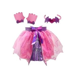 Monster High Draculaura Fashion Tutu Set Pink Purple 4-6x Dress Up Costume New